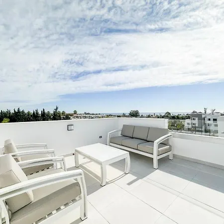 Rooftop Jacuzzi Pools Modern Wifi Townhouse Эстепона